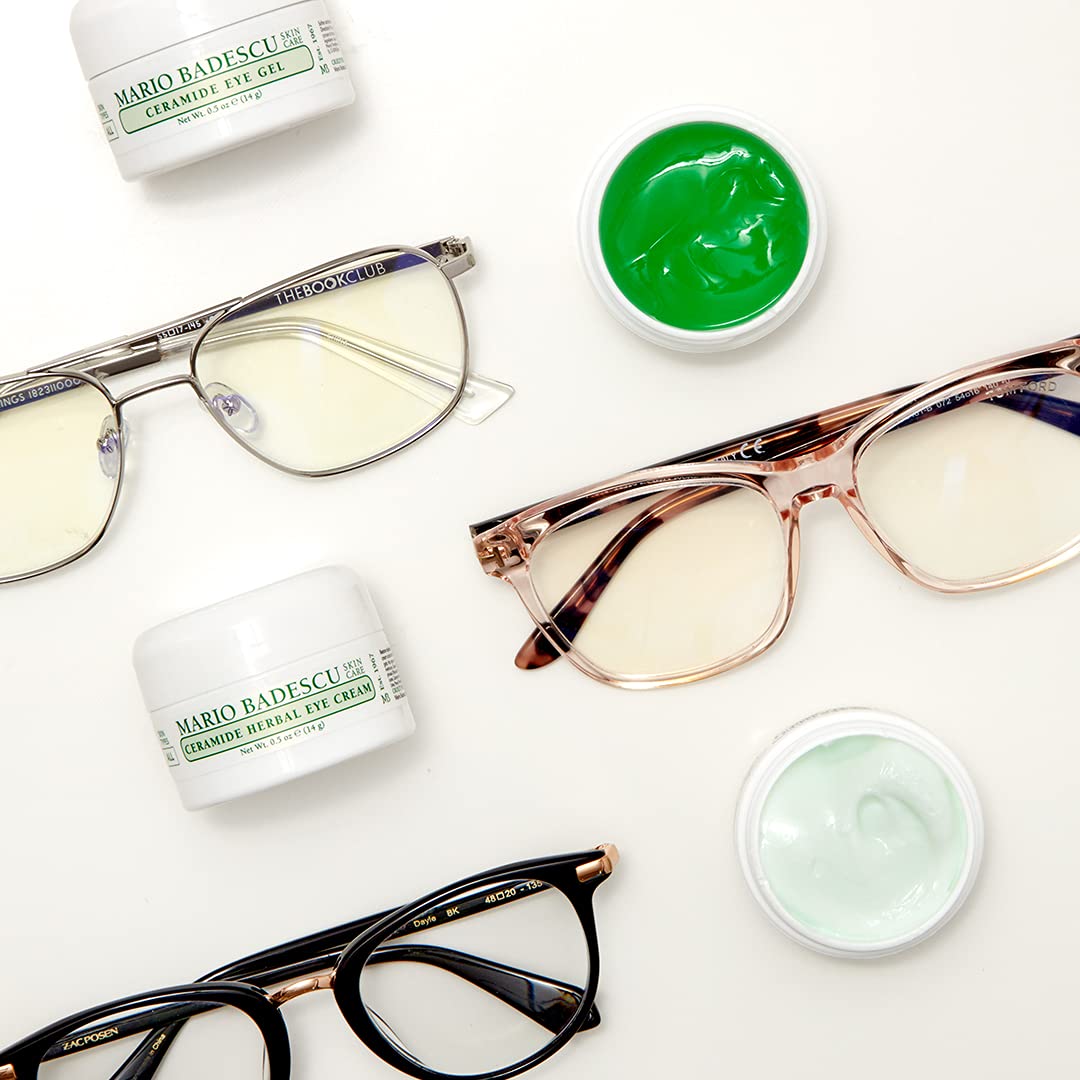 Mario Badescu 0.5 oz tube next to a coin for scale indicating travel-friendly size
