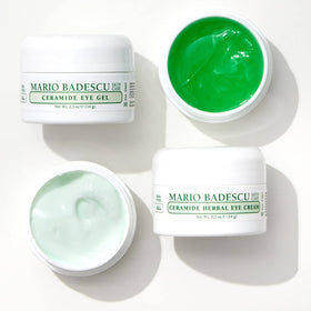 Mario Badescu gel texture close-up showing lightweight non-greasy feel and quick absorption