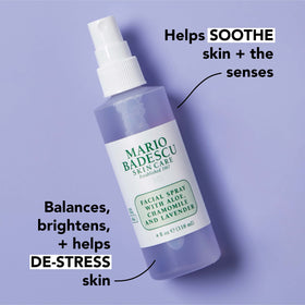 Mario Badescu ingredient label close-up highlighting botanicals and transparency benefit