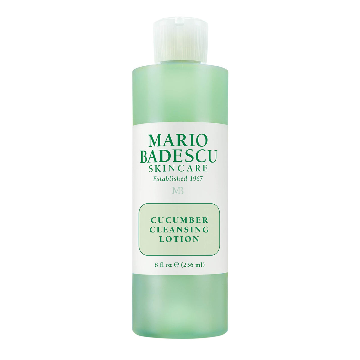 Mario Badescu front bottle image showing label and size, emphasizes cooling benefits