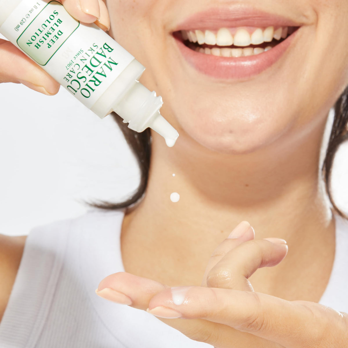 Mario Badescu close-up droplet texture demonstrating fast absorption benefit