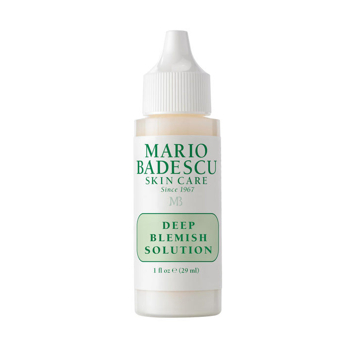 Mario Badescu front packaging showing targeted blemish treatment benefits