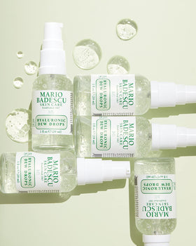 Mario Badescu dropper dispensing serum highlighting precise application and control