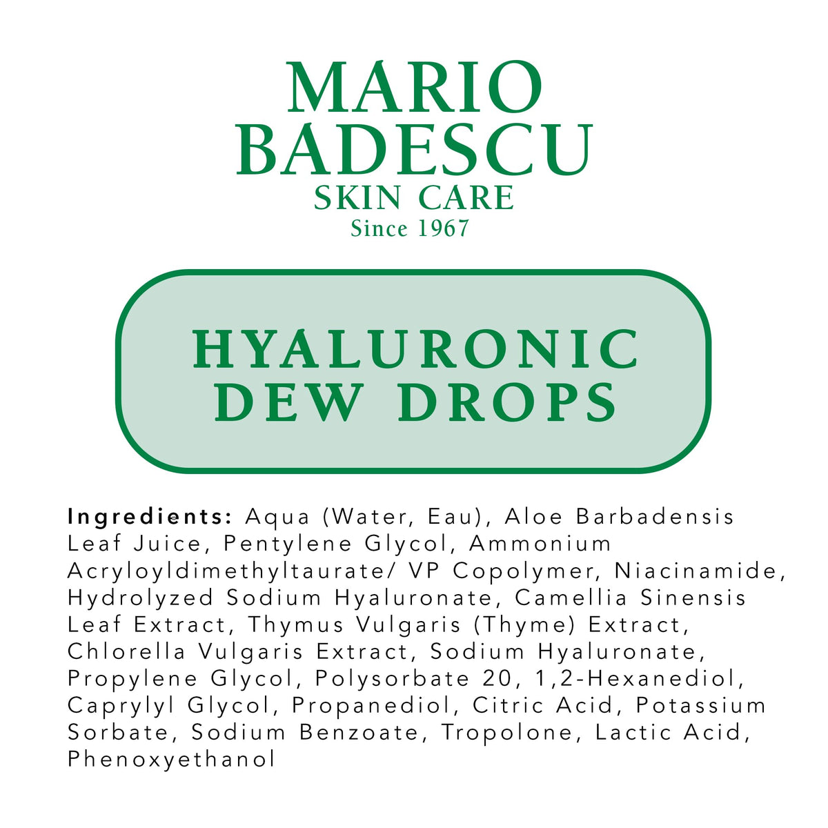Mario Badescu product styled on bathroom shelf conveying daily routine hydration benefit