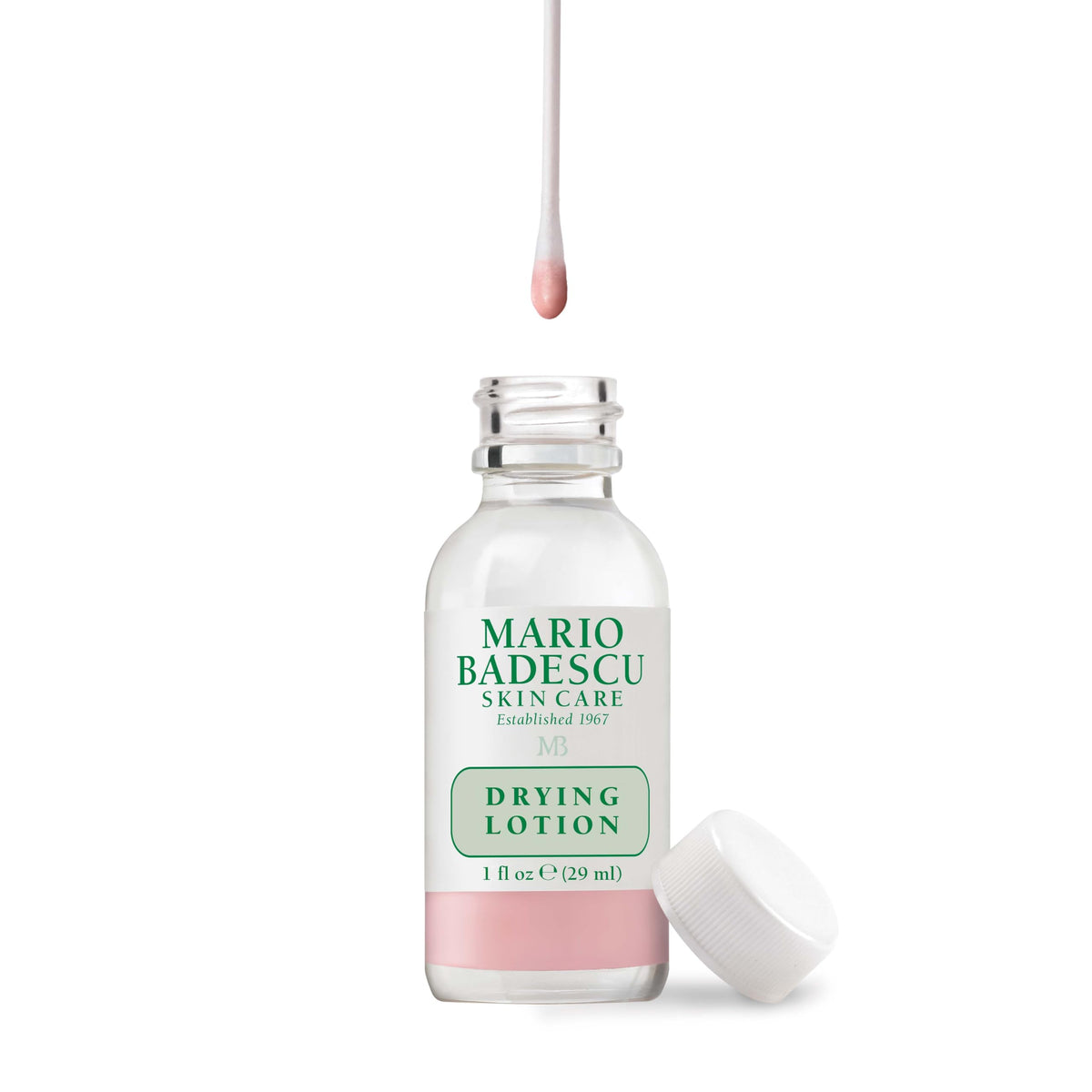 Mario Badescu front bottle view showing compact spot treatment and quick results