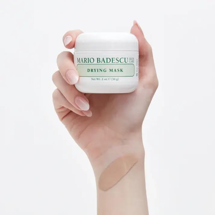 Mario Badescu tube held in hand showing size and travel-friendly convenience