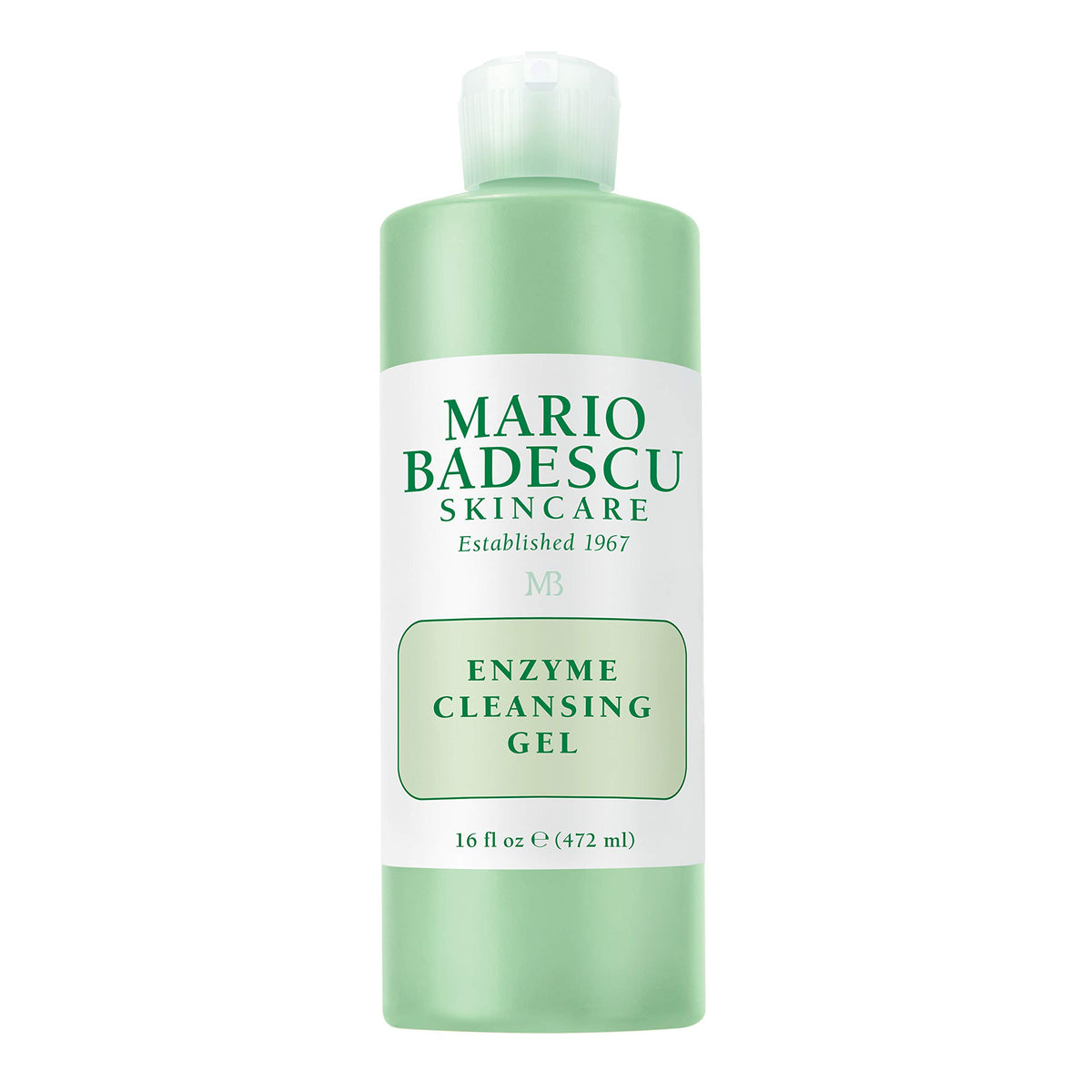 Mario Badescu front packaging showing bottle and label, clarifies product purpose