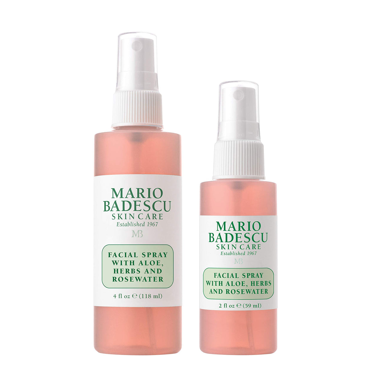 Mario Badescu front bottle view showing product and packaging benefit hydration