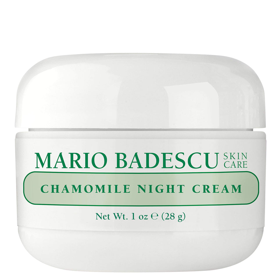 Mario Badescu jar front view showing packaging and calming benefits
