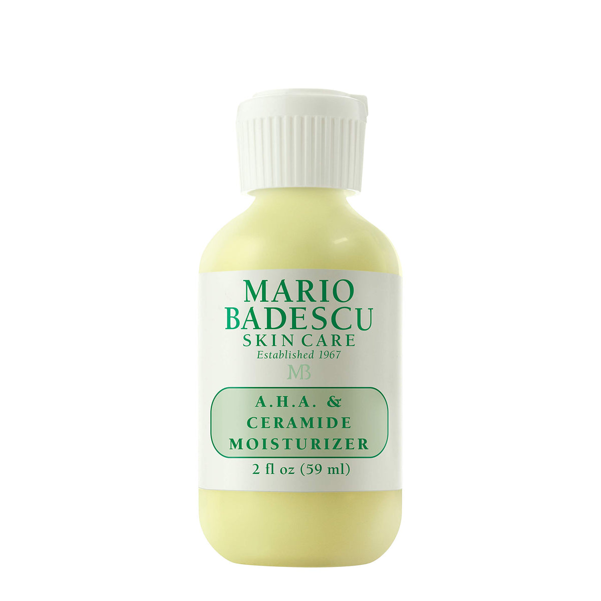 Mario Badescu front packaging showing 2 fl oz tube and clear branding for easy identification