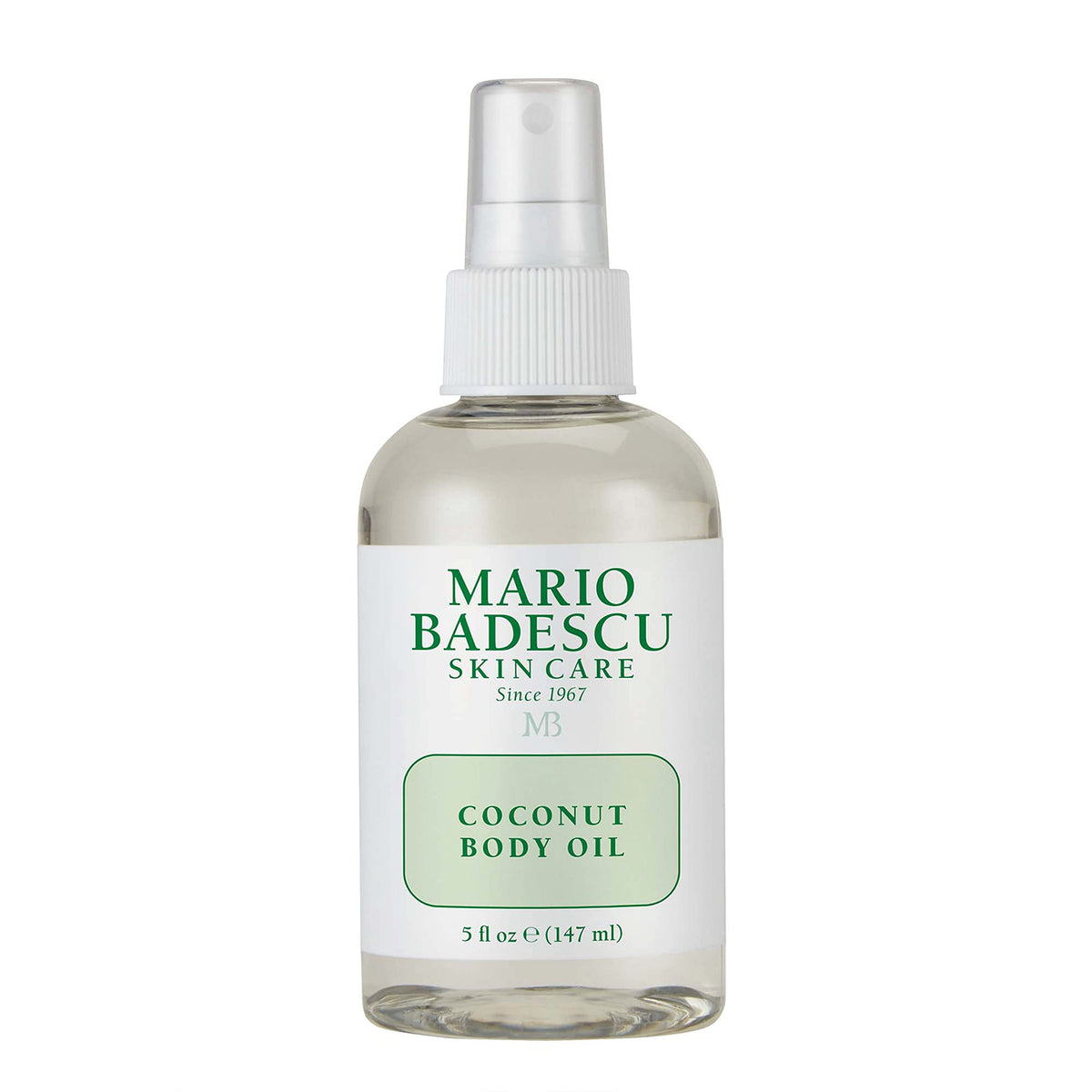 Mario Badescu front packaging showing coconut oil benefits