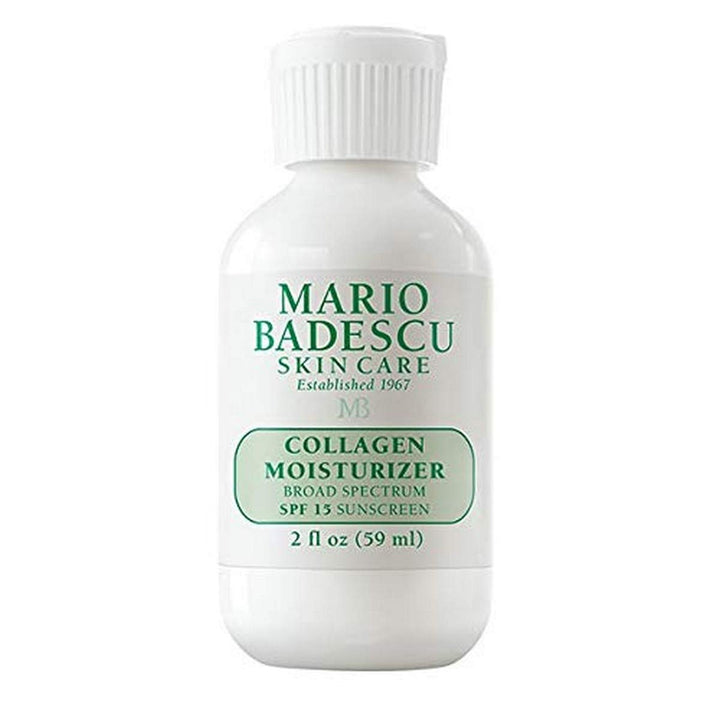 Mario Badescu front packaging showing spf15 and lightweight moisturizer benefits