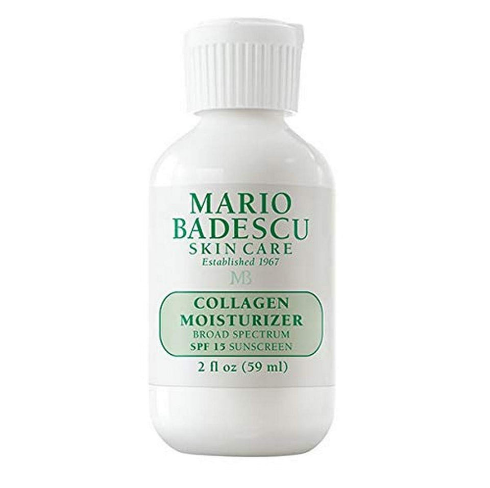 Mario Badescu front packaging showing spf15 and lightweight moisturizer benefits