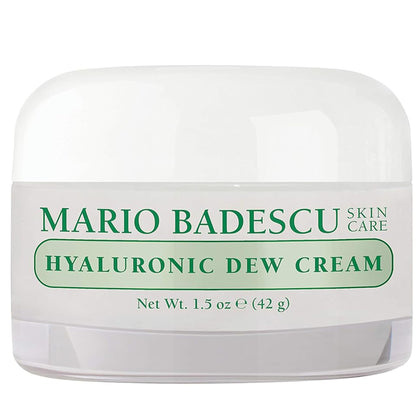 Mario Badescu front packaging showing dewy cream benefits