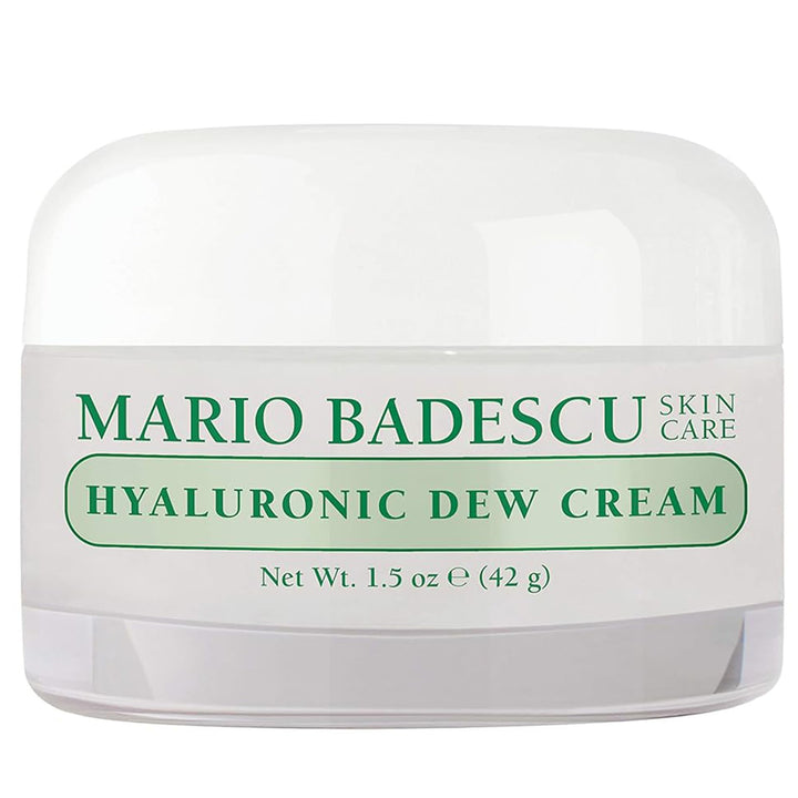 Mario Badescu front packaging showing dewy cream benefits