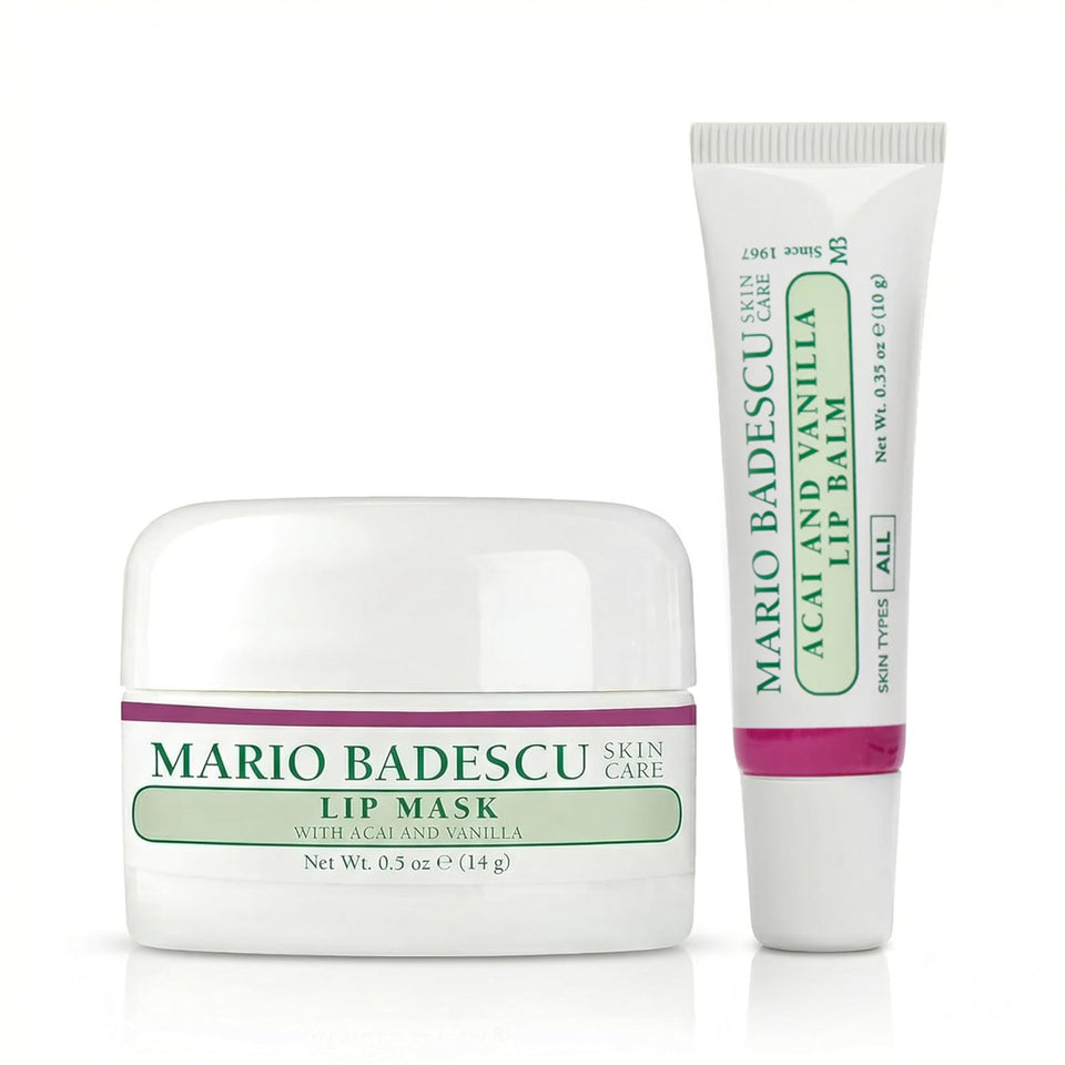 Mario Badescu duo front packaging showing both products and benefits