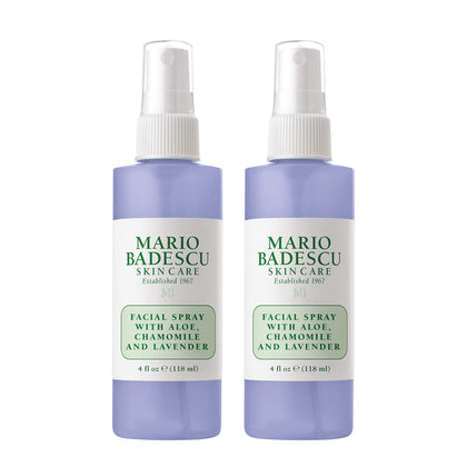 Mario Badescu front packaging showing bottle and label benefit of hydration