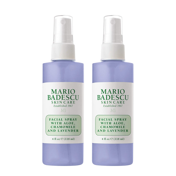 Mario Badescu front packaging showing bottle and label benefit of hydration