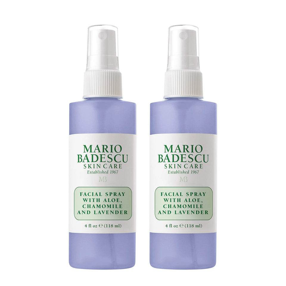 Mario Badescu front packaging showing bottle and label benefit of hydration