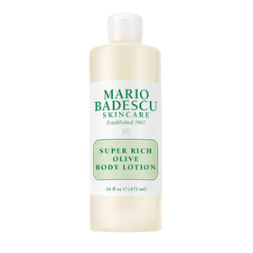 Mario Badescu front packaging showing bottle and label, highlighting brand hydration benefits