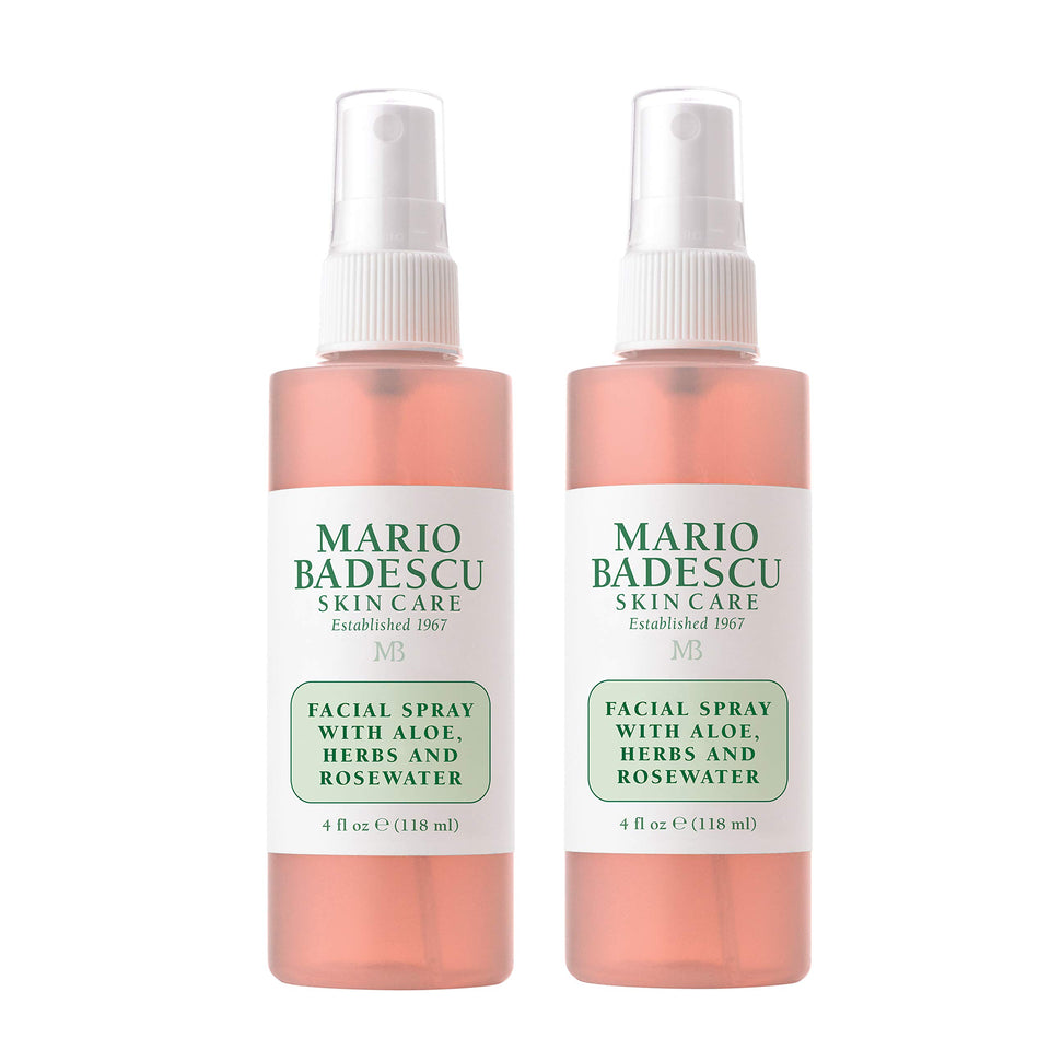 Mario Badescu front packaging showing bottle and label for easy identification and use