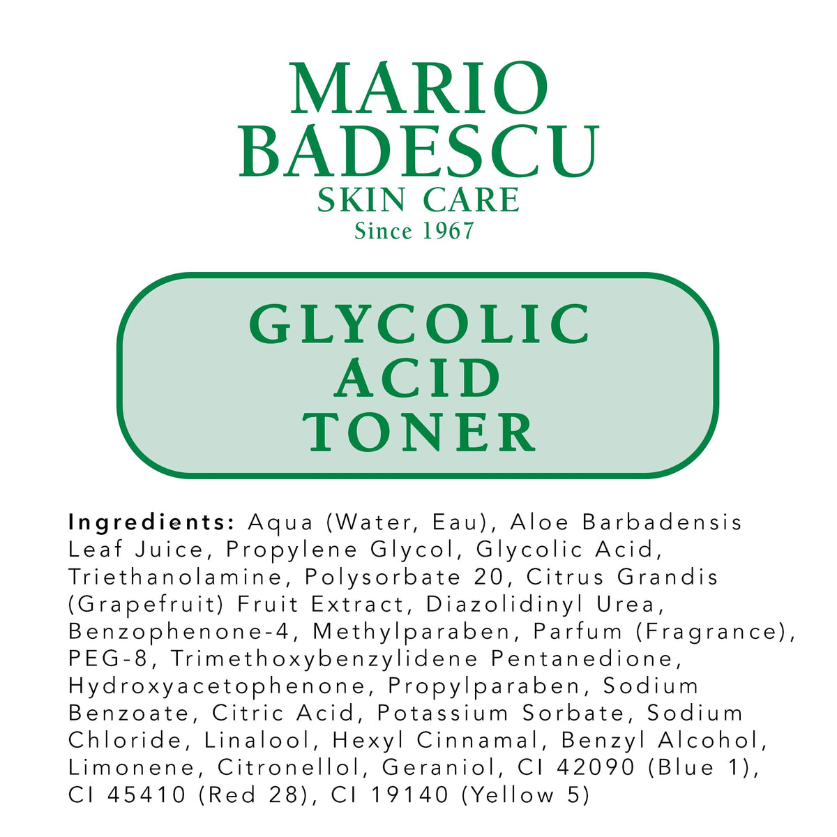 Mario Badescu closeup of skin texture after use, benefits smoother appearance