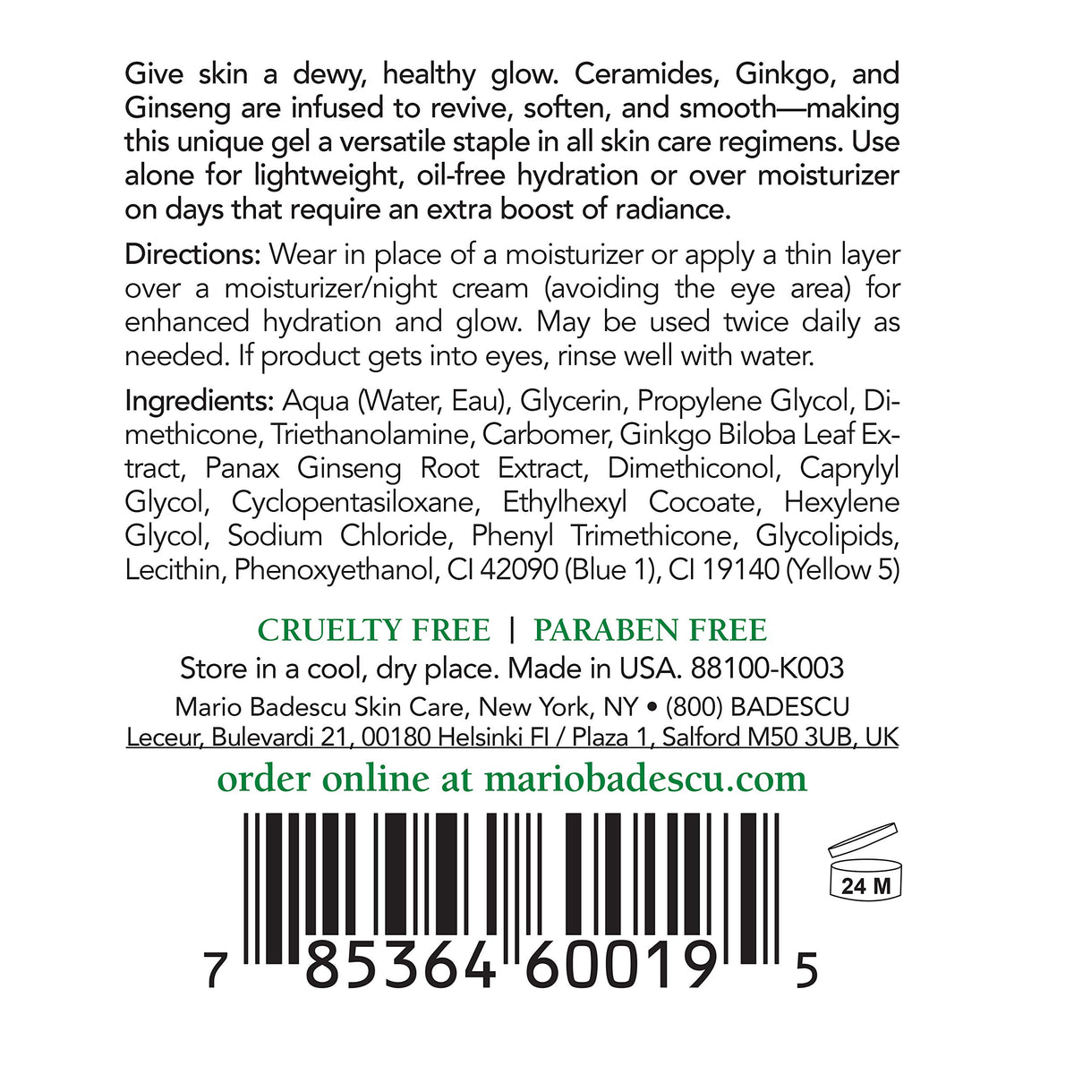 Mario Badescu pump detail demonstrating controlled dispensing for less waste