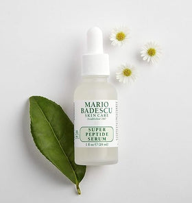 Mario Badescu plant extract ingredients flatlay showing botanical antioxidant benefit