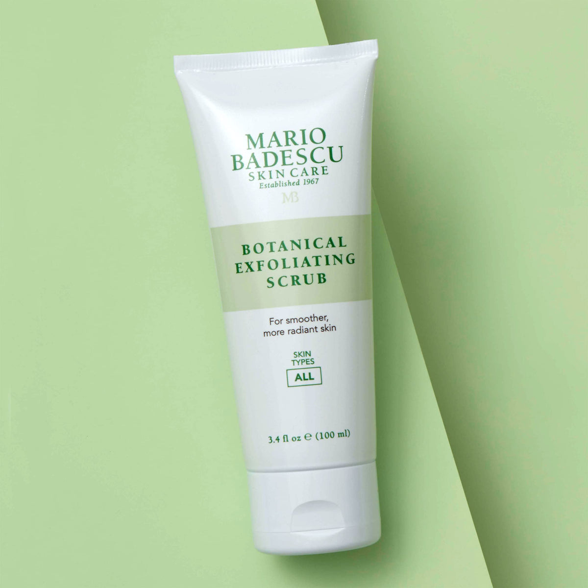 Mario Badescu ingredients display with aloe coconut and green tea supporting hydration