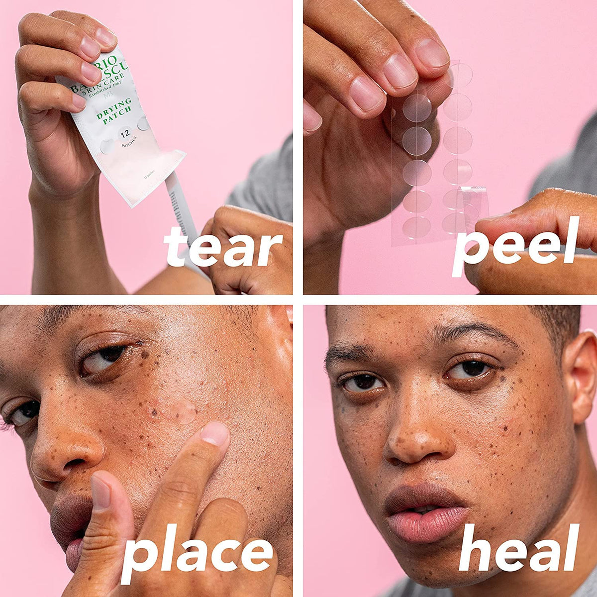 Mario Badescu AM/PM Blemish Kit staged on bathroom counter conveying easy integration into nightly routines