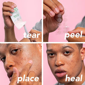 Mario Badescu AM/PM Blemish Kit staged on bathroom counter conveying easy integration into nightly routines