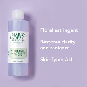 Mario Badescu label close-up highlighting ingredients for transparency