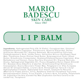 Mario Badescu label closeup highlighting ingredients and clean formulation