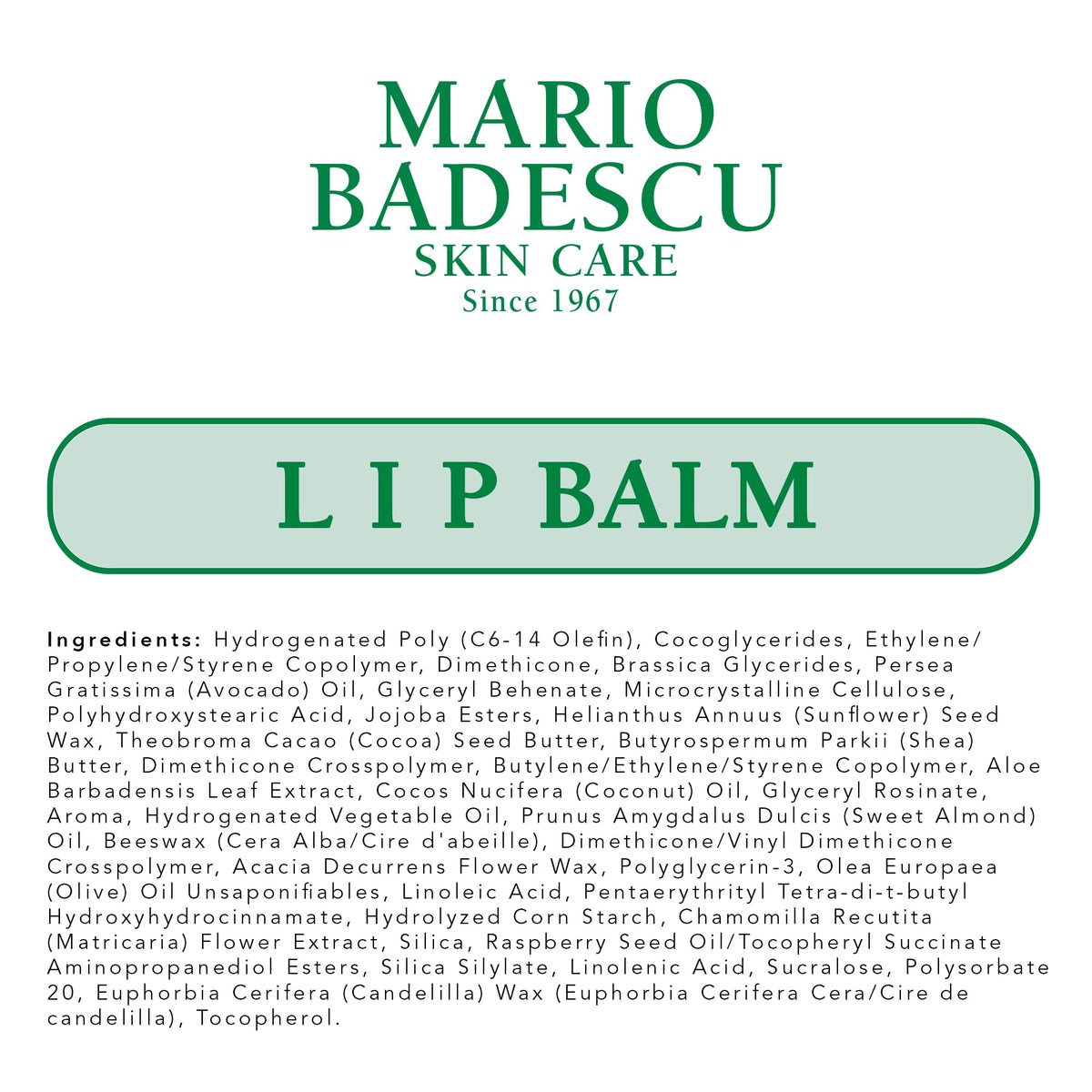 Mario Badescu lip balms displayed on bathroom counter suggesting daily skincare routine