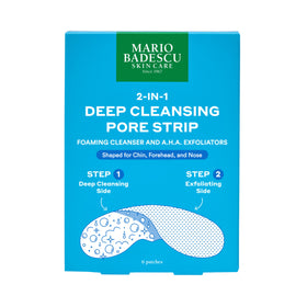 Mario Badescu patch on bathroom counter in routine scene showing easy integration benefit
