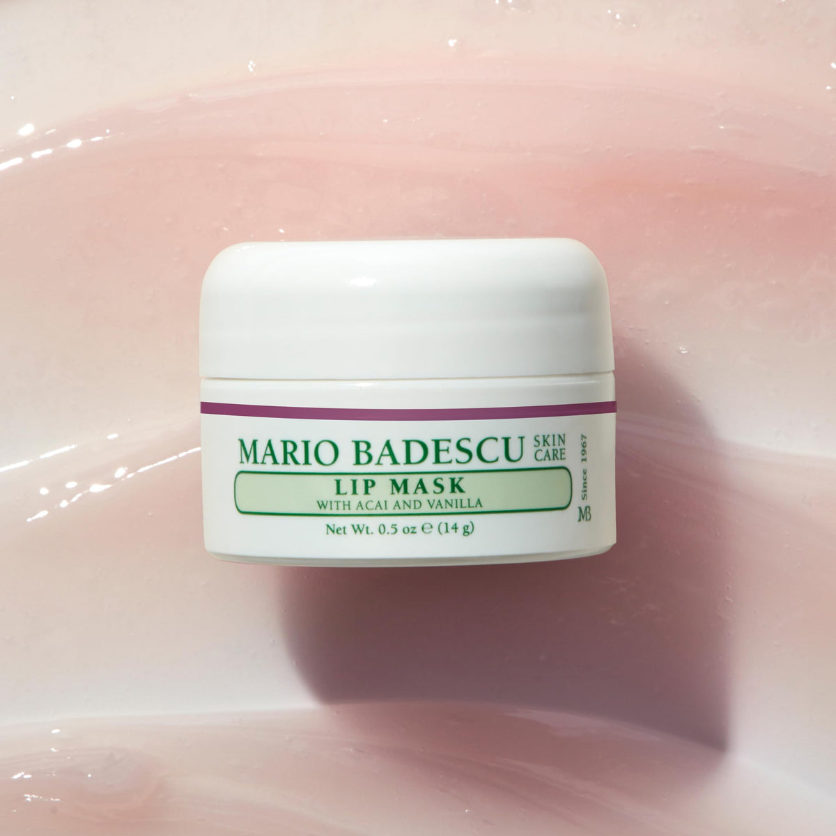 Mario Badescu nighttime bathroom routine placement showing how mask fits into evening rituals