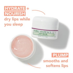 Mario Badescu open jar texture close-up revealing creamy mask consistency for deep hydration