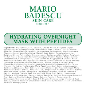 Mario Badescu on bathroom shelf in nighttime setting evoking calming evening skincare ritual