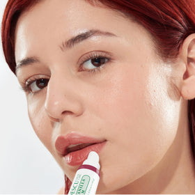 Mario Badescu overnight mask on lips demonstrating restorative overnight care