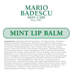 Mario Badescu lip balm inside a purse illustrating on-the-go hydration convenience