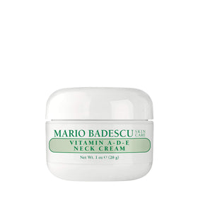 Mario Badescu jar front view showing label and compact size, conveys product reliability
