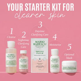 Mario Badescu Oil-Free Moisturizer texture spread showing lightweight hydration