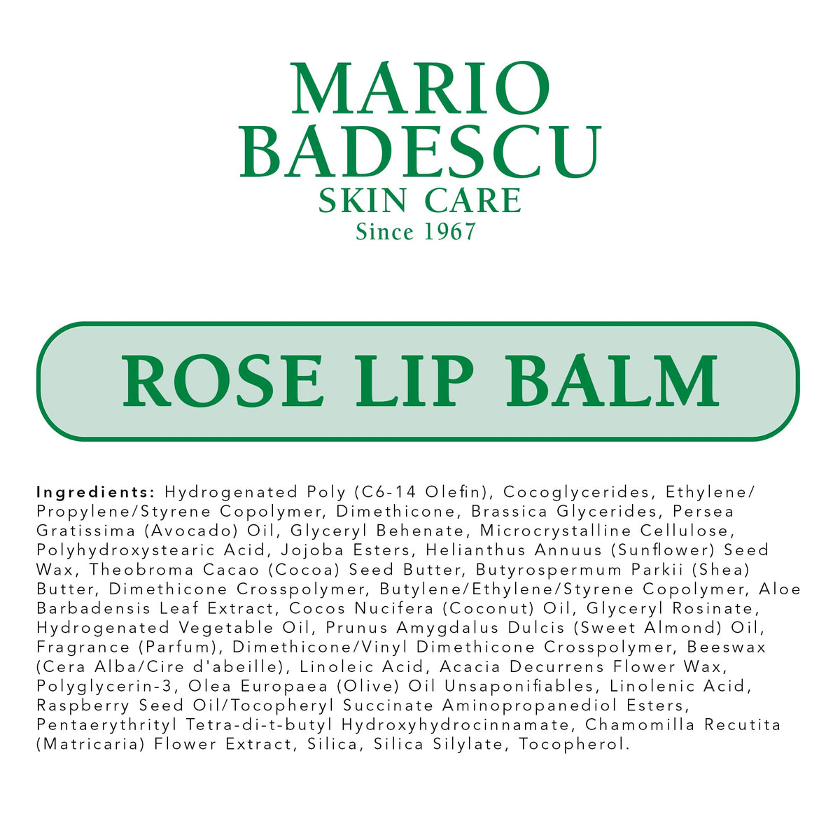 Mario Badescu generous overnight layer on lips illustrating restorative moisture treatment
