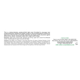Mario Badescu creamy texture swipe highlighting rich hydration feel