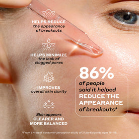 Mario Badescu texture drop close-up showing lightweight, fast-absorbing formula