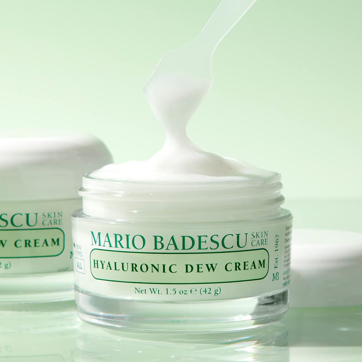 Mario Badescu size comparison 1.5 oz showing travel-friendly convenience