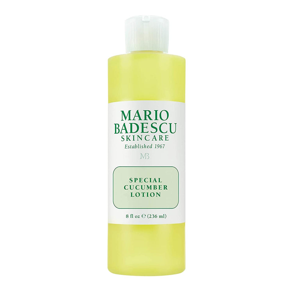 Mario Badescu front bottle showing product and size, conveys clear skincare benefits
