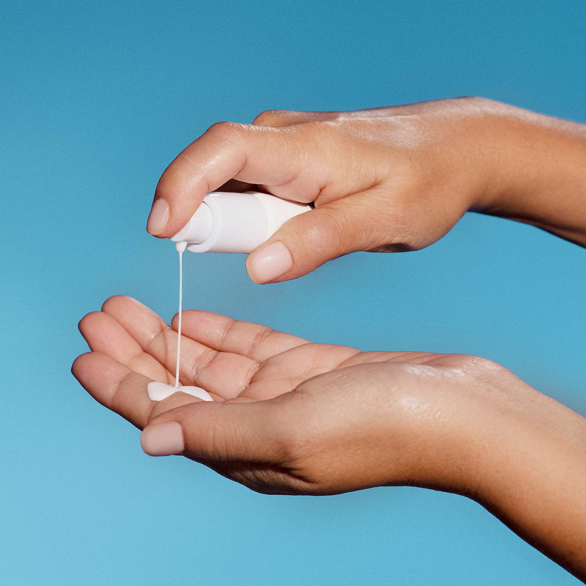 Mario Badescu sunscreen texture close-up showing quick absorbency benefit