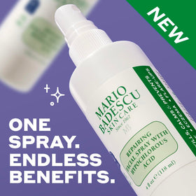mario badescu texture droplet on hand highlighting gentle hydration