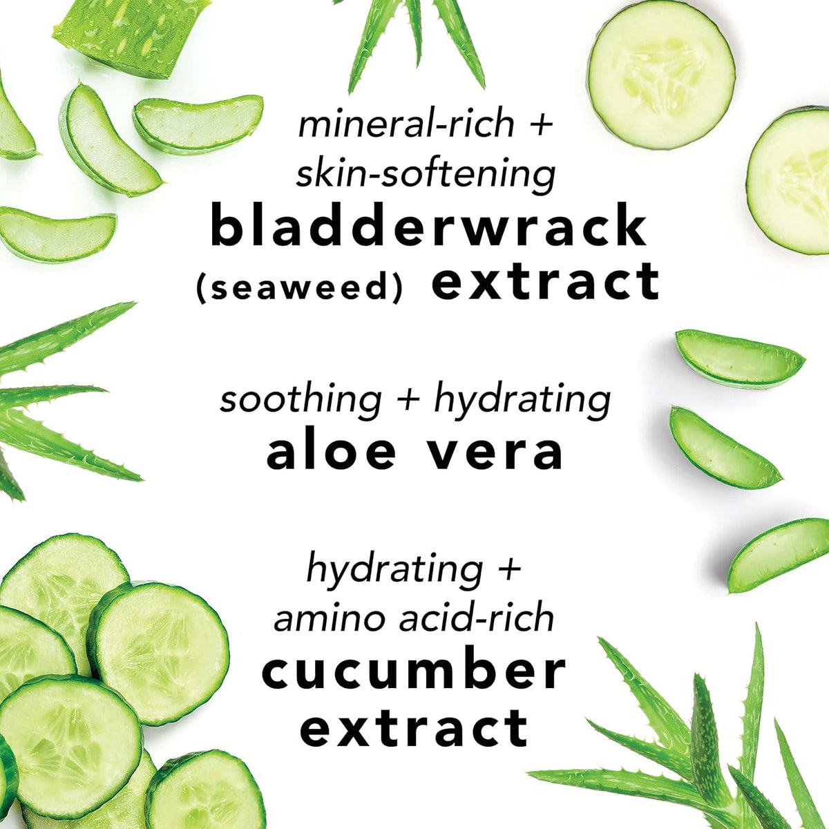 Mario Badescu droplets texture on skin illustrating lightweight hydrating finish